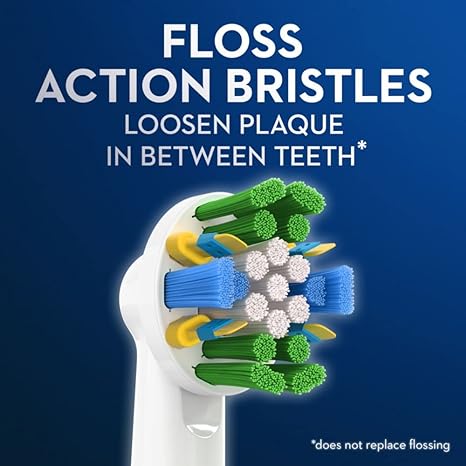 Oral-B FlossAction Electric Toothbrush Replacement Brush Heads Refills, 5 Count