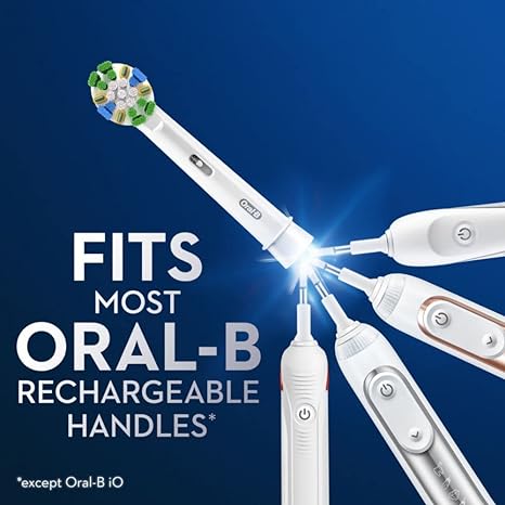 Oral-B FlossAction Electric Toothbrush Replacement Brush Heads Refills, 5 Count