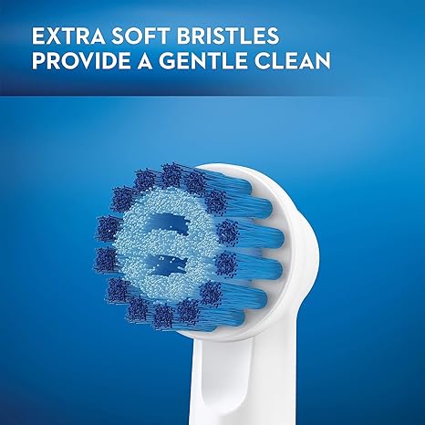 Oral-B Sensitive Gum Care Electric Toothbrush Replacement Brush Heads, 5 Count