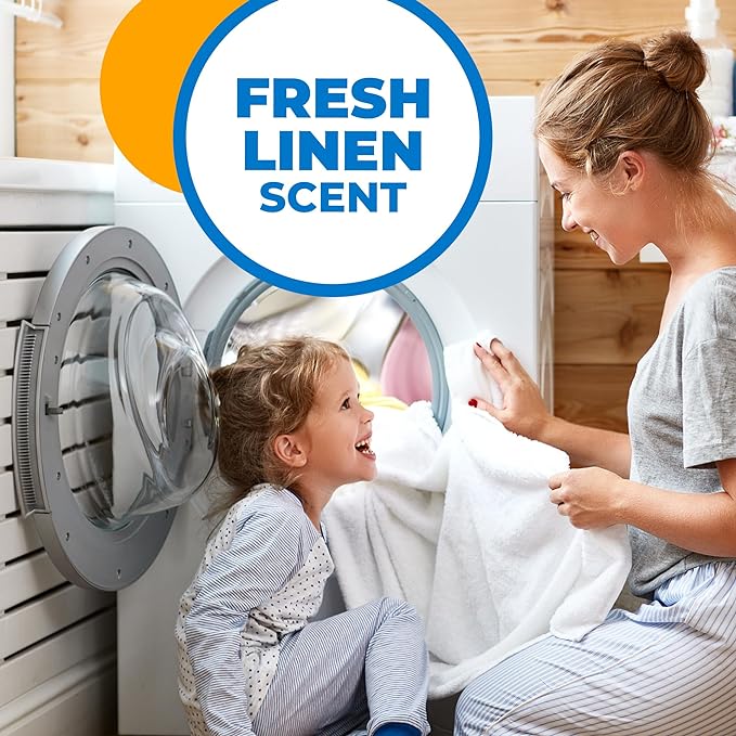 Arm & Hammer Power Sheets Laundry Detergent, Fresh Linen 50ct